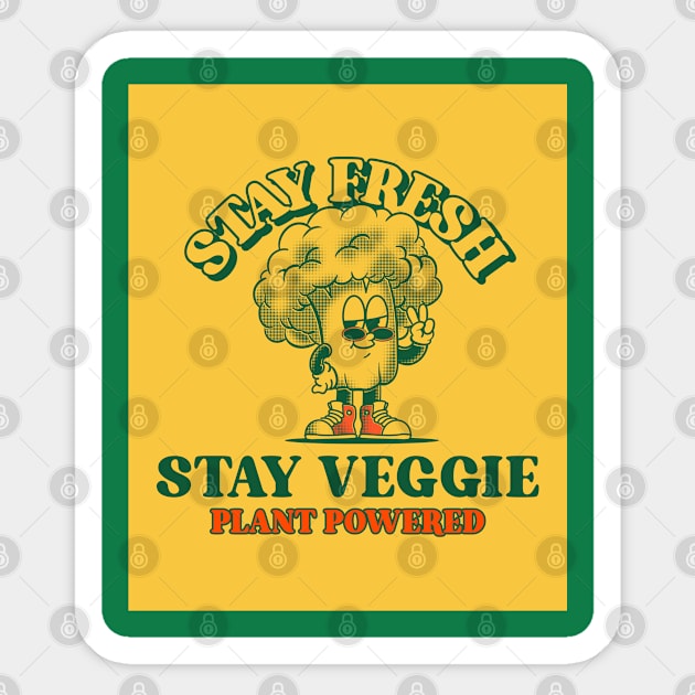 Stay fresh Sticker by Graphicsstudio